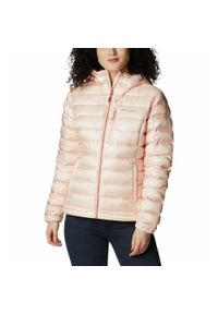 columbia - Kurtka Sportowa Puchowa Columbia Pebble Peak Down. Kolor: różowy. Materiał: puch. Sport: turystyka piesza #1