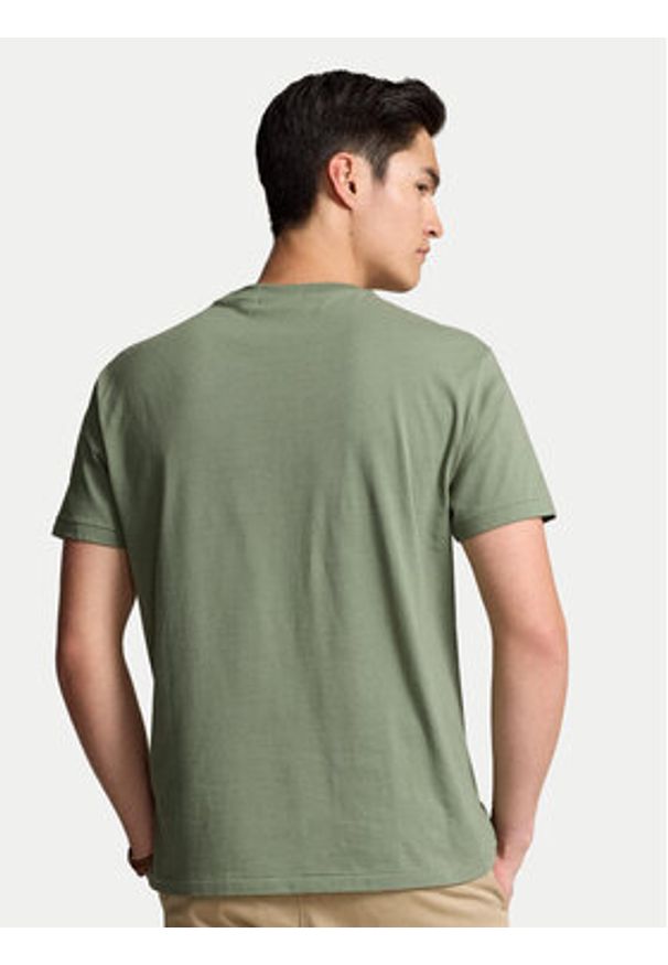 Polo Ralph Lauren T-Shirt 710936585011 Zielony Classic Fit. Typ kołnierza: polo. Kolor: zielony. Materiał: bawełna