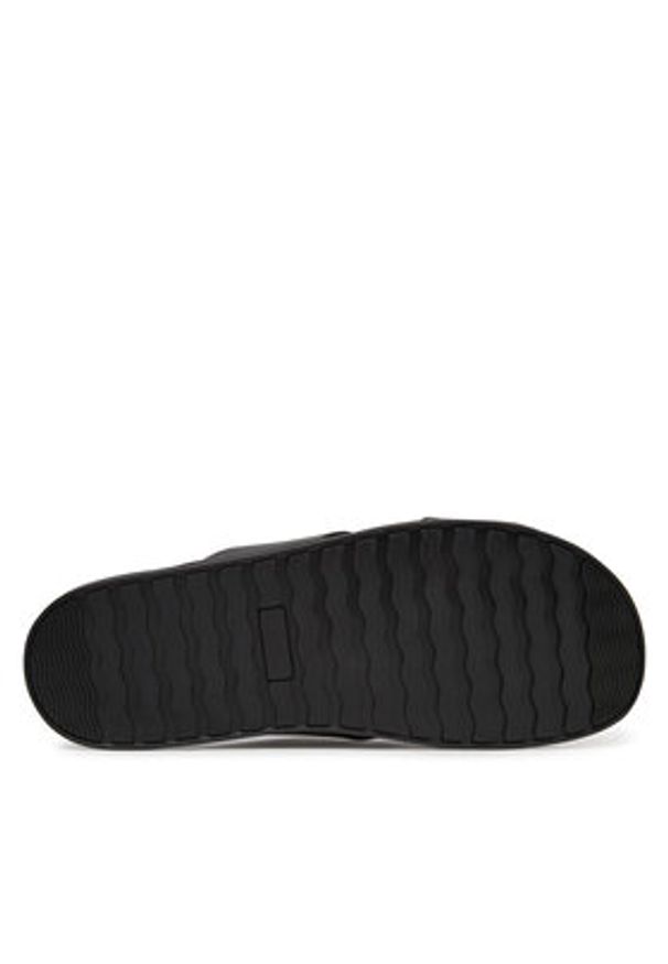 Jack & Jones - Jack&Jones Klapki Jfwverona 12275239 Czarny. Kolor: czarny. Materiał: skóra