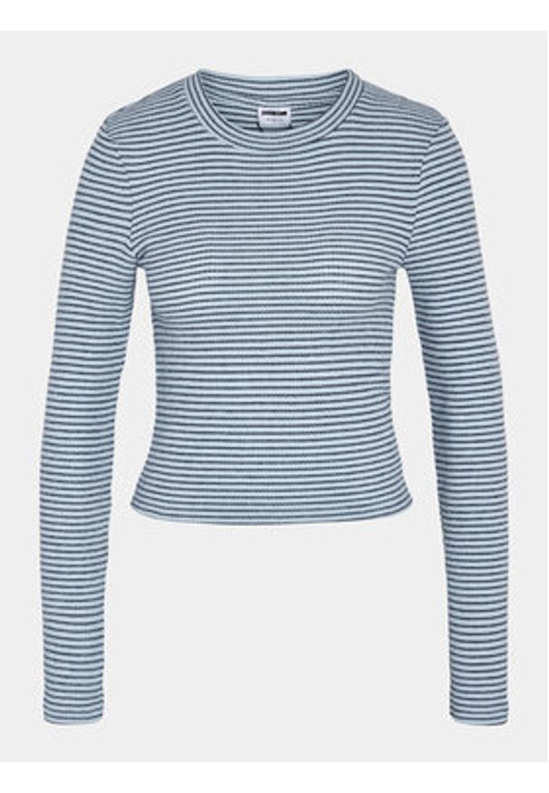 Noisy may - Noisy May Bluzka Posy 27026866 Niebieski Slim Fit. Kolor: niebieski. Materiał: syntetyk