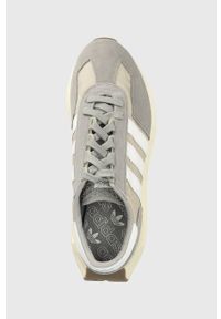 adidas Originals sneakersy Retropy E5 Q47101 kolor szary. Nosek buta: okrągły. Zapięcie: sznurówki. Kolor: szary. Materiał: guma. Obcas: na obcasie. Wysokość obcasa: niski #2