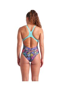 Arena - Strój Kąpielowy Vivid Repeat Swimsuit Swim. Kolor: szary