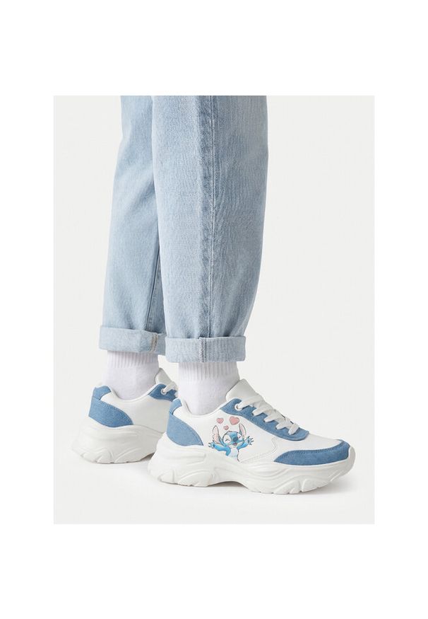 Sneakersy Disney Classics. Kolor: biały. Wzór: motyw z bajki
