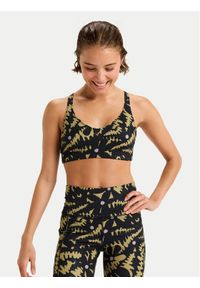 Roxy Biustonosz sportowy Heart Into It Pt ERJKT04012 Czarny. Kolor: czarny. Materiał: syntetyk #1