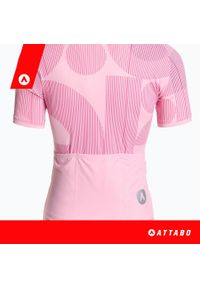 Koszulka rowerowa damska ATTABO Vites WMNS. Kolor: różowy. Sport: kolarstwo