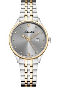 Zegarek damski Adriatica A3547.2187Q CYRKONIE srebrny. Kolor: srebrny #1