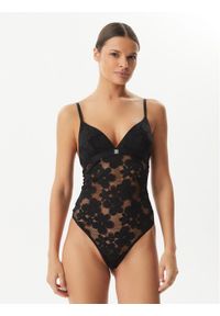 Hugo - HUGO Body Bloom 50561602 Czarny. Kolor: czarny. Materiał: syntetyk #1