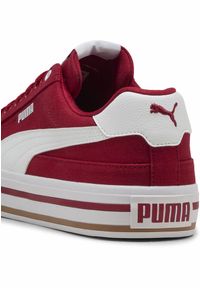 Puma - Sneakersy unisex Court Classic Vulcanised Formstrip PUMA Dark Crimson White Red. Kolor: biały, czerwony, wielokolorowy