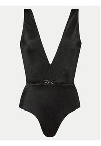 Karl Lagerfeld - KARL LAGERFELD Strój kąpielowy 240W2259 Czarny. Kolor: czarny. Materiał: syntetyk #2