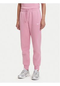 Nike Spodnie dresowe Sportswear Phoenix Fleece FZ7626 Różowy Regular Fit. Kolor: różowy. Materiał: bawełna