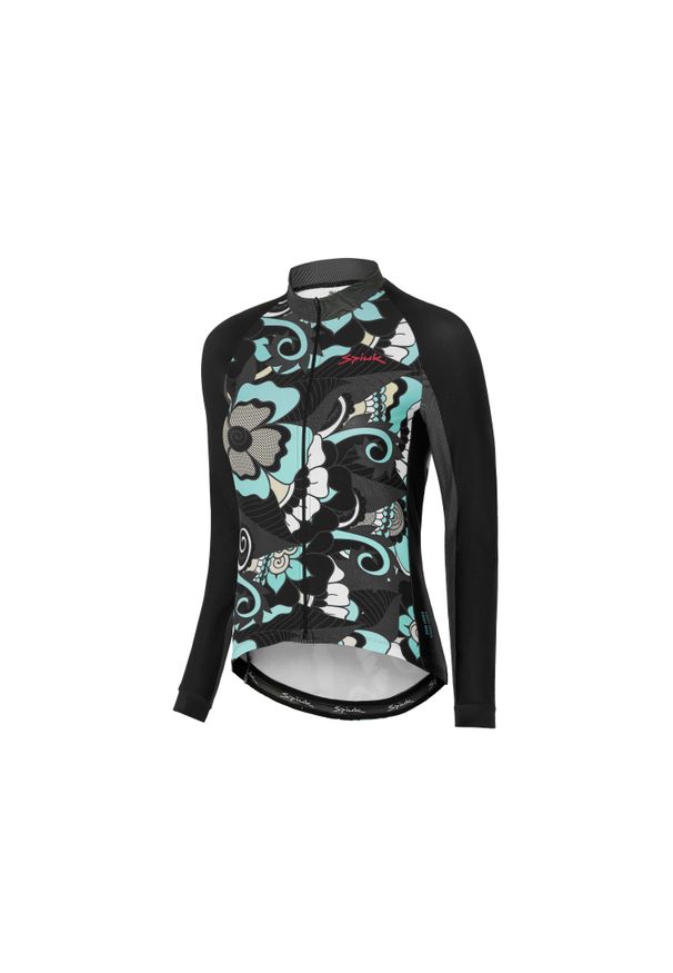 SPIUK - Damski jersey z długim rękawem Spiuk Summum Ostara. Kolor: czarny. Materiał: jersey. Długość rękawa: długi rękaw. Długość: długie. Sport: kolarstwo
