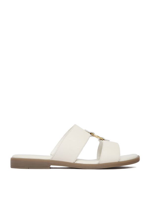 Lasocki Klapki CEO-WI16-FOXI-50 Biały. Kolor: biały. Materiał: skóra