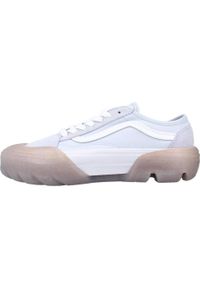 Tenisówki Vans Model Old Skool Tapered Kolor Niebieski. Kolor: niebieski. Materiał: tkanina, skóra