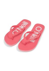 ONeill Japonki O'Neill Profile Logo Sandals 92800614094 różowe. Kolor: różowy. Wzór: nadruk. Sezon: lato