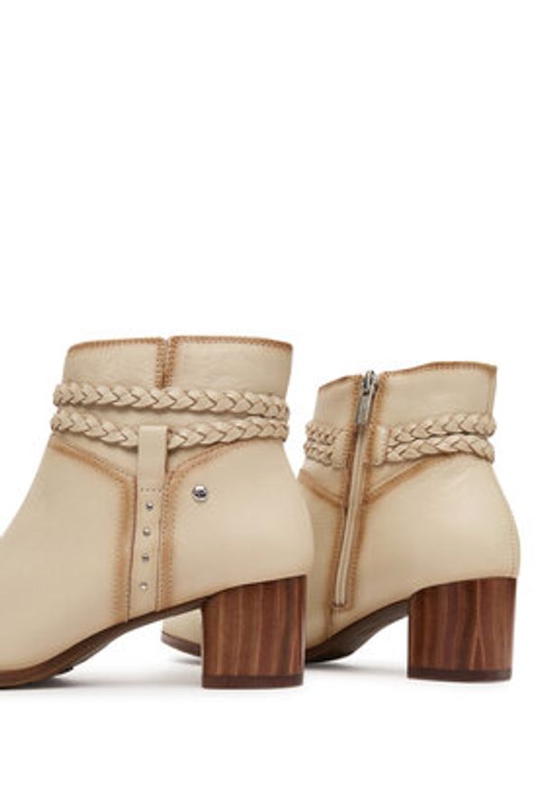 Pikolinos Botki W1Z-8521 Beżowy. Kolor: beżowy. Materiał: skóra