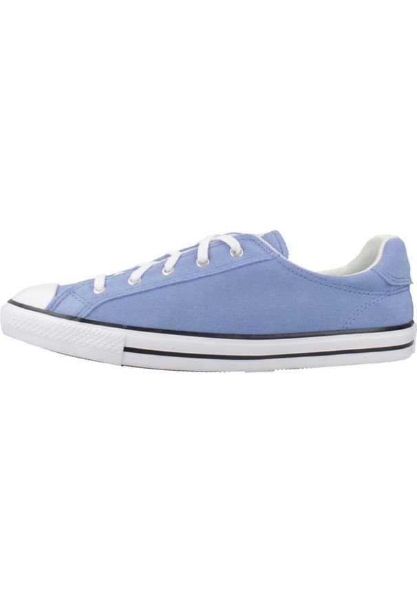Tenisówki Converse Model Chuck Taylor All Star Dainty Lucky Ox Kolor Niebieski. Kolor: niebieski. Materiał: tkanina, skóra