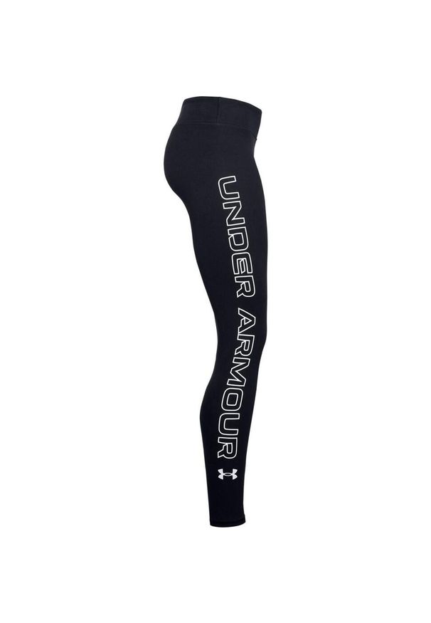 Legginsy Under Armour Favourite Wordmark Leggings, Kobiety. Kolor: biały, czarny, wielokolorowy