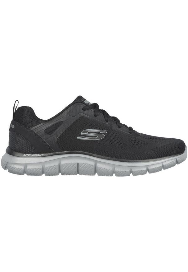 skechers - Buty do chodzenia męskie Skechers 232698BKCC. Zapięcie: sznurówki. Kolor: czarny. Materiał: materiał. Szerokość cholewki: normalna. Sport: turystyka piesza
