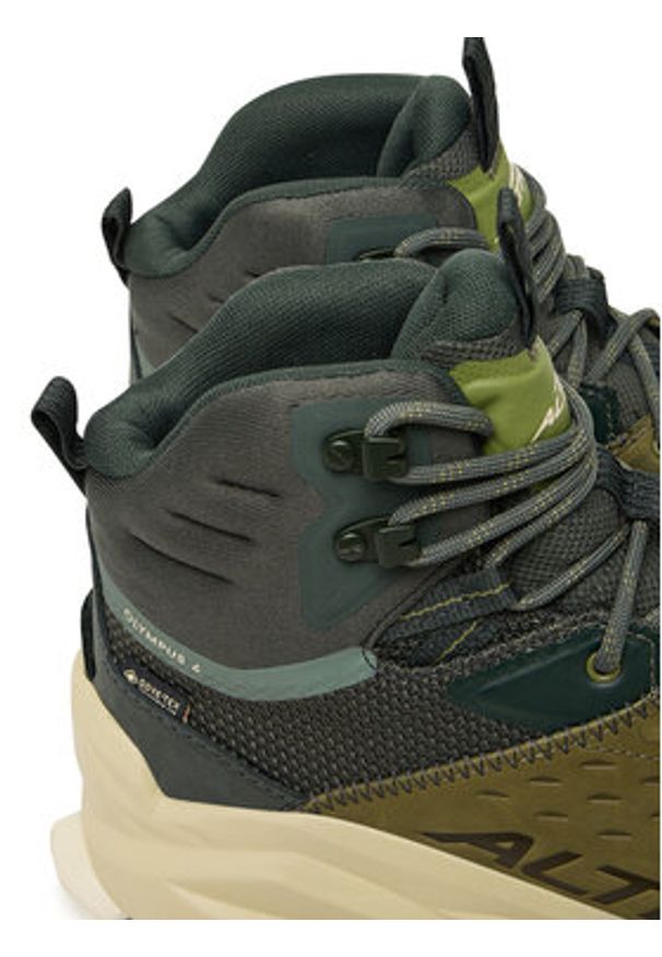 Altra Trekkingi Olympus 6 Hike Mid Gore-Tex AL0A85NP Zielony. Kolor: zielony. Materiał: materiał. Technologia: Gore-Tex. Sport: turystyka piesza