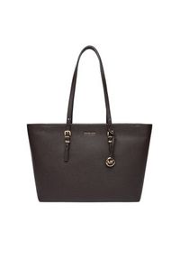 MICHAEL Michael Kors Torebka Quinn 30T5GQNT9L Brązowy. Kolor: brązowy. Materiał: skórzane #5