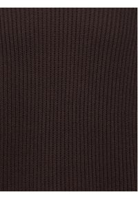 !SOLID - Solid Sweter 21107897 Brązowy Regular Fit. Kolor: brązowy. Materiał: bawełna #3
