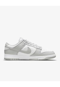 Nike Dunk Low Retro Sneakersy męskie. Okazja: na co dzień. Kolor: biały. Materiał: guma, skóra. Szerokość cholewki: normalna. Sezon: lato