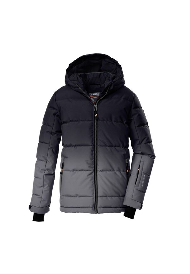 Dziecięca kurtka puchowa Killtec KSW 382 BYS. Kolor: wielokolorowy, szary, czarny. Materiał: puch. Sezon: zima. Sport: narciarstwo