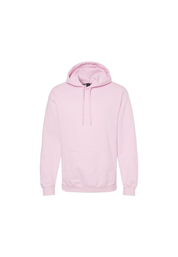 GILDAN - Bluza Z Kapturem Dla Dorosłych Unisex Softstyle Fleece Midweight. Typ kołnierza: kaptur. Kolor: różowy