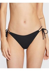 Calvin Klein Swimwear Dół od bikini KW0KW01893 Czarny. Kolor: czarny. Materiał: syntetyk #1