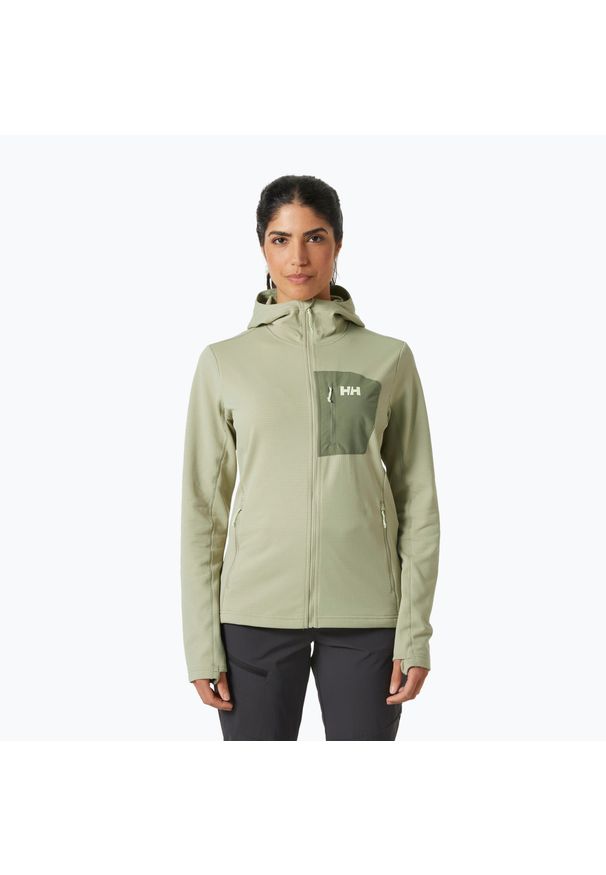 Bluza damska Helly Hansen Versalite Hooded Fleece. Kolor: zielony