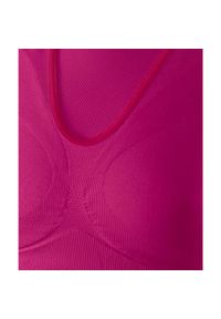 Biustonosz damski Falke Maximum Support. Kolor: czerwony. Sport: fitness