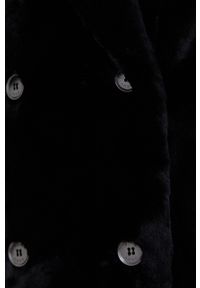 DKNY - Dkny Płaszcz DL1MFG87 kolor czarny przejściowy dwurzędowy. Okazja: na co dzień. Kolor: czarny. Styl: casual #2