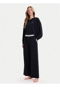 Polo Ralph Lauren Piżama 4P8030 Czarny Relaxed Fit. Kolor: czarny. Materiał: bawełna