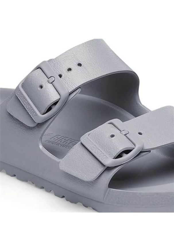 Klapki męskie Birkenstock Arizona Eva. Kolor: szary. Materiał: syntetyk, materiał. Szerokość cholewki: normalna. Sport: turystyka piesza