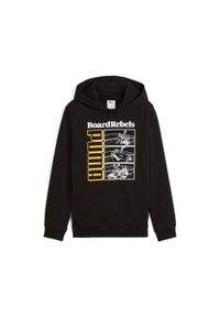 Bluza z kapturem dla dzieci Puma MID90S. Typ kołnierza: kaptur. Kolor: czarny #1