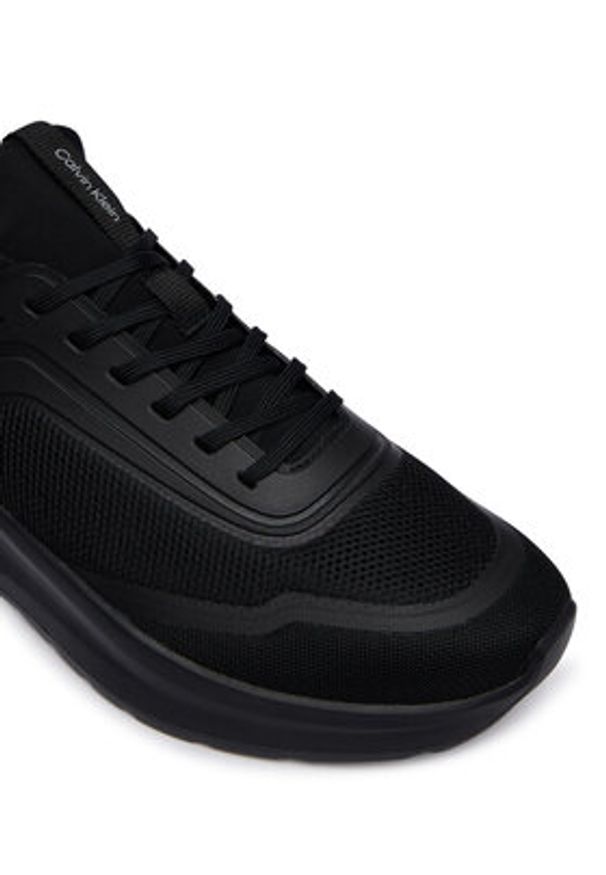 Calvin Klein Sneakersy Light Eva Run Lace Sock Mm HM0HM02164 Czarny. Kolor: czarny. Materiał: materiał. Sport: bieganie