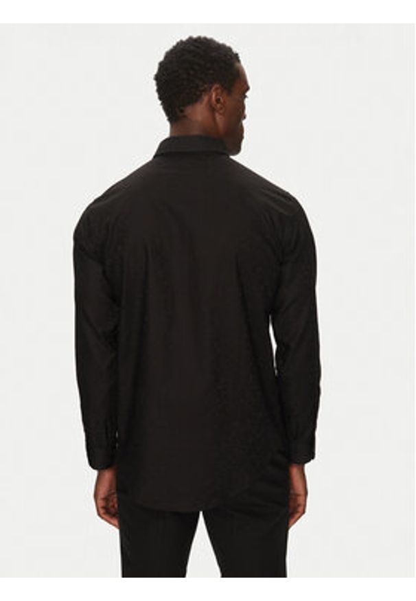 Armani Exchange Koszula XM000431 AF13131 FC041 Czarny Regular Fit. Kolor: czarny. Materiał: bawełna