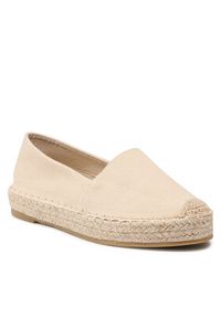 Jenny - JENNY Espadryle WSS990-106 Beżowy. Kolor: beżowy. Materiał: materiał #7