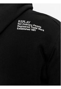 Replay Bluza M6702A.000.23650P Czarny Regular Fit. Kolor: czarny. Materiał: bawełna #5