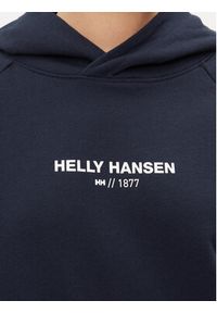 Helly Hansen Bluza Core 54033 Granatowy Regular Fit. Kolor: niebieski. Materiał: bawełna #4
