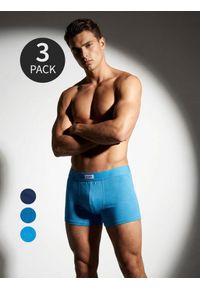 Sinsay - Bawełniane bokserki classic 3 pack - wielobarwny. Materiał: bawełna #1
