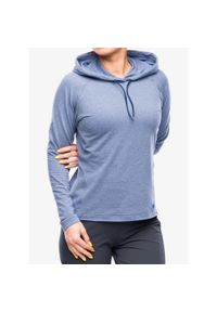 Bluza z kapturem damska Helly Hansen Verglas Light Hoodie. Typ kołnierza: kaptur. Kolor: niebieski