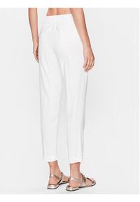 PESERICO - Peserico Spodnie materiałowe P04141U Biały Regular Fit. Kolor: biały. Materiał: materiał, bawełna #5