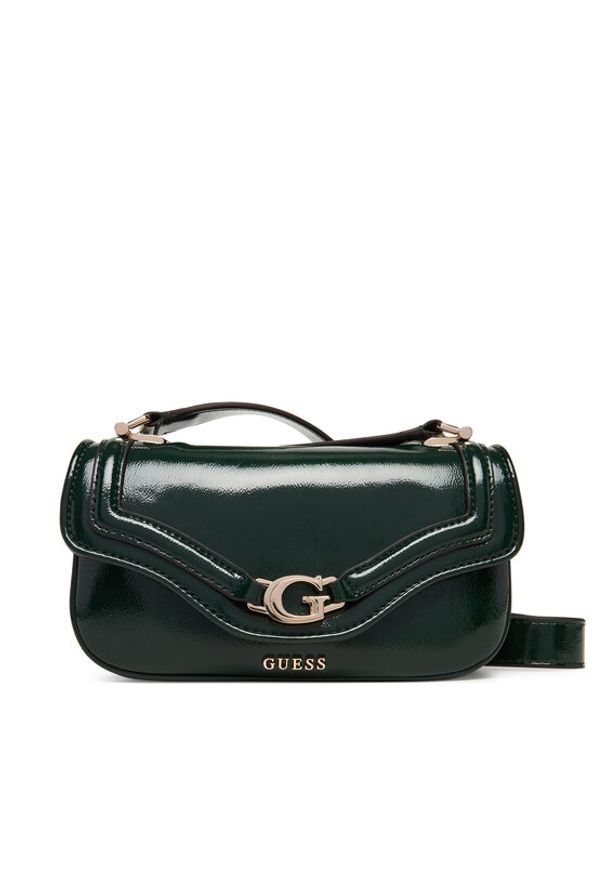 Guess Torebka Dea Mini HWTG79 93790 Zielony. Kolor: zielony. Materiał: skórzane