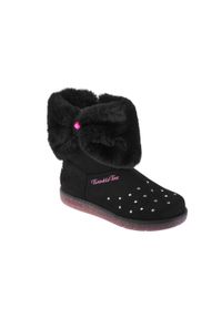 skechers - Buty zimowe dziewczęce, Skechers Glitzy Glam - Cozy Cuddlers. Kolor: czarny. Szerokość cholewki: normalna. Sezon: zima. Model: Skechers Sport. Sport: turystyka piesza