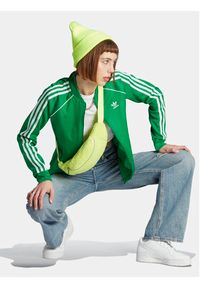 Adidas - adidas Bluza adicolor Classics SST IK4030 Zielony Regular Fit. Kolor: zielony. Materiał: bawełna #4