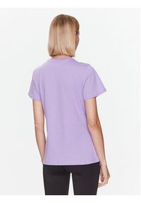 Helly Hansen T-Shirt Logo 34112 Fioletowy Regular Fit. Kolor: fioletowy. Materiał: bawełna #2