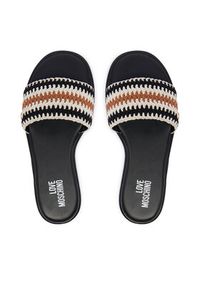 Love Moschino - LOVE MOSCHINO Klapki JA28242G0OJQB00A Kolorowy. Materiał: materiał. Wzór: kolorowy #3