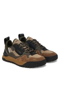 Replay - REPLAY Sneakersy GMSF7.000.C0001T Brązowy. Kolor: brązowy. Materiał: skóra