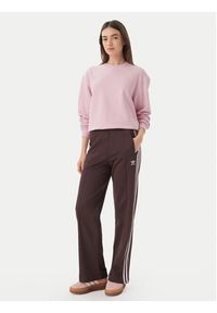 Adidas - adidas Spodnie dresowe Beckenbauer IR6093 Brązowy Regular Fit. Kolor: brązowy. Materiał: syntetyk, bawełna #6